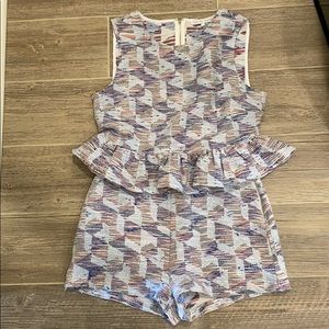 Tank top and shorts matching set